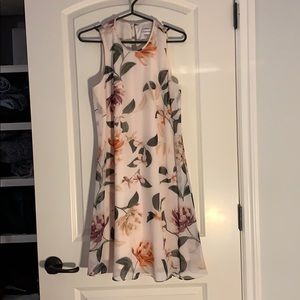 Calvin Klein Beautiful cream floral dress